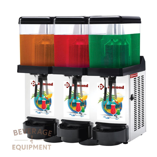 Diamond Refrigerated Slush Drink Dispenser – 3 x 12 Litres