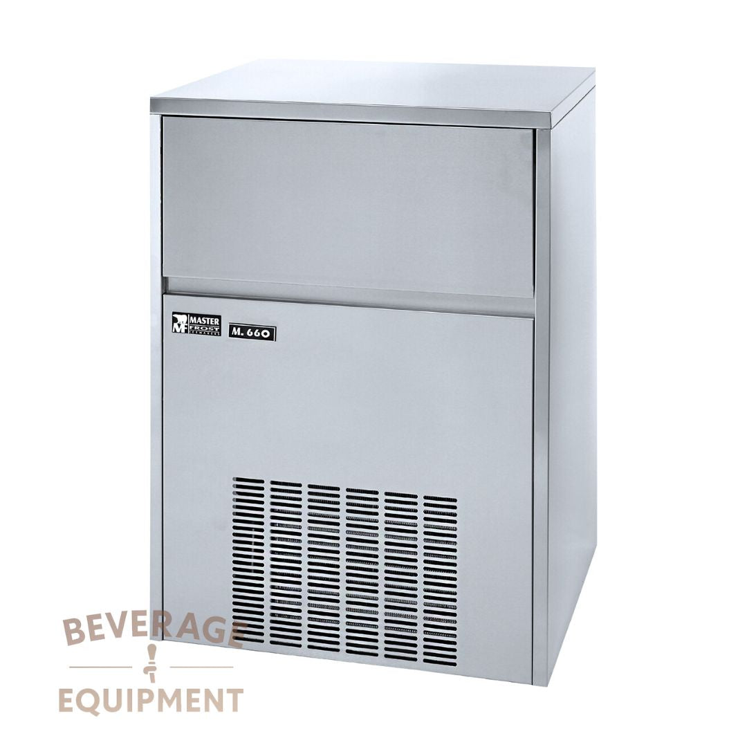Masterfrost M660 Professional Ice Maker – 66kg/24hrs Output, 35kg Storage